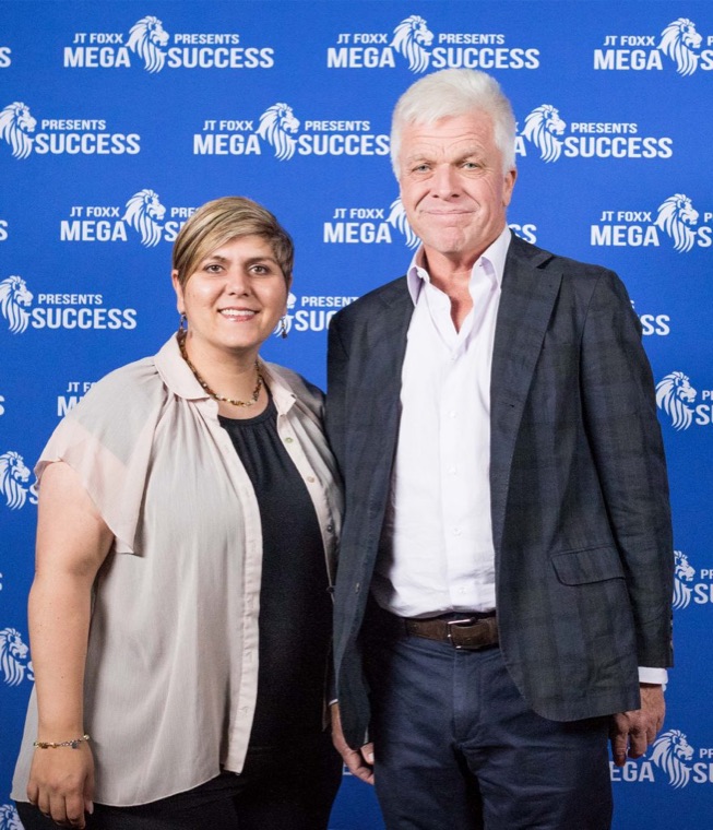 Dr Yasemin with Mike Slade